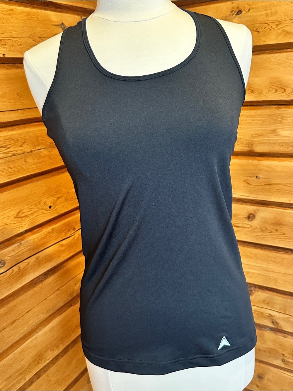 Women's Black Racerback Performance Tank Top